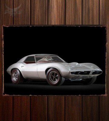 Металлическая табличка Pontiac Banshee Concept Car